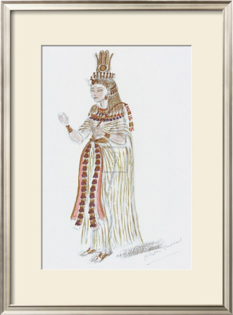 Designs For Cleopatra Xlvi by Oliver Messel Pricing Limited Edition Print image