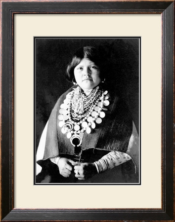 Zuni Ornaments by Edward S. Curtis Pricing Limited Edition Print image