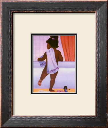 Bubble Bath Girl by Stanley Morgan Pricing Limited Edition Print image