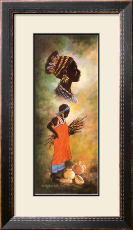 African Women I by Kathleen English-Pitts Pricing Limited Edition Print image