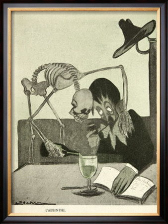 L'absinthe by Leal Da Camara Pricing Limited Edition Print image