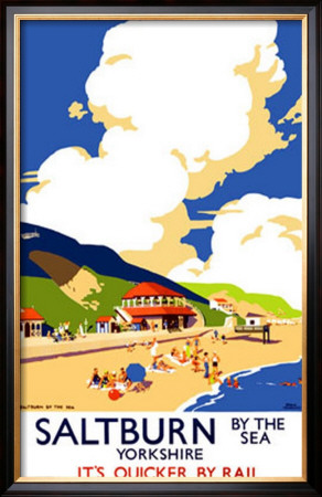 Saltburn-By-The-Sea, Lner Poster, 1923-1947 by Frank Newbould Pricing Limited Edition Print image