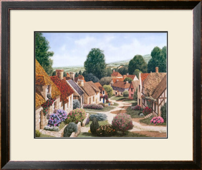Normandy Village France by Michael Duvoisin Pricing Limited Edition Print image