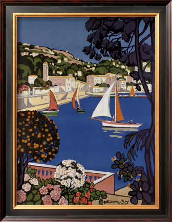 Cote D'azur Bateaux by Guillaume Roger Pricing Limited Edition Print image