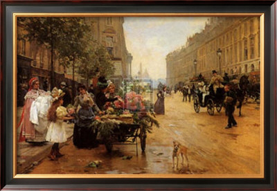 Rue Royale, Paris by L. Shryver Pricing Limited Edition Print image
