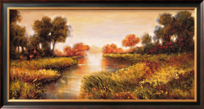 Pond At Daybreak by Jeffrey Leonard Pricing Limited Edition Print image