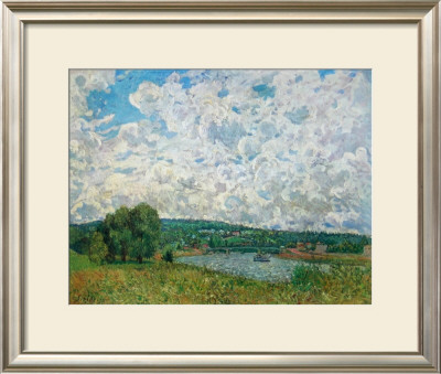 Bords De La Seine by Alfred Sisley Pricing Limited Edition Print image