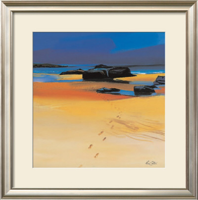 Footsteps And Orange Sands by Pam Carter Pricing Limited Edition Print image