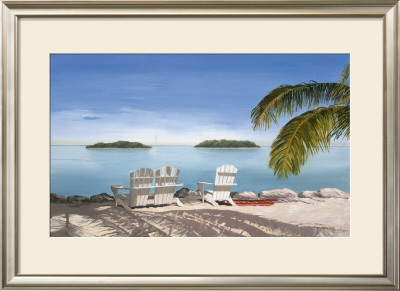 April In Paradise Ii by Laurie Chase Pricing Limited Edition Print image