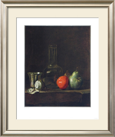 Still Life With Flask by Jean-Baptiste Simeon Chardin Pricing Limited Edition Print image