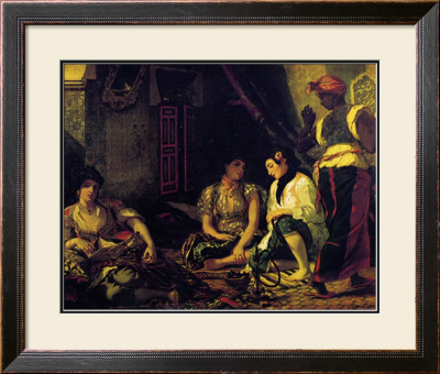Femmes D'alger Dans Leur Appartement, C.1834 by Eugene Delacroix Pricing Limited Edition Print image