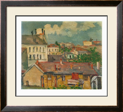 Faubourg Au Printemps by Paul Cézanne Pricing Limited Edition Print image