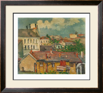Faubourg Au Printemps by Paul Cezanne Pricing Limited Edition Print image
