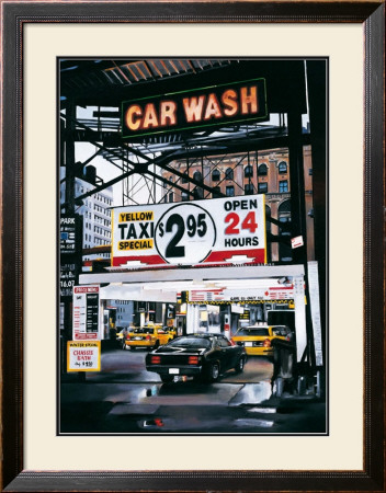 Monument Car Wash by Christophe Susbielles Pricing Limited Edition Print image