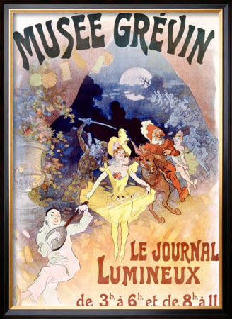 Musee Grevin, Le Journal Lumineux by Jules Chéret Pricing Limited Edition Print image