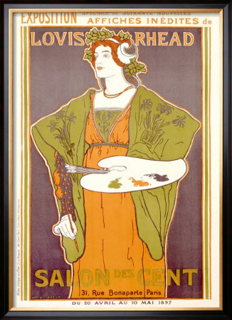 Salon Des Cent by Louis John Rhead Pricing Limited Edition Print image