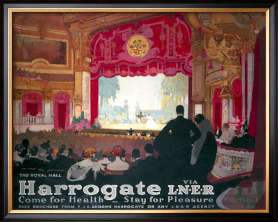 Harrogate: Come For Health, Stay For Pleasure by Fred Taylor Pricing Limited Edition Print image