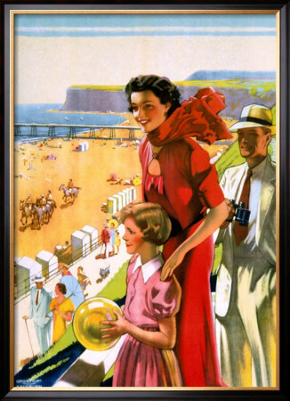Saltburn, Lner Poster, 1923-1947 by Greenup Pricing Limited Edition Print image