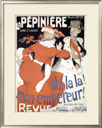 La Pepiniere, Oh La La Mon Empereur by Jules-Alexandre Grün Pricing Limited Edition Print image