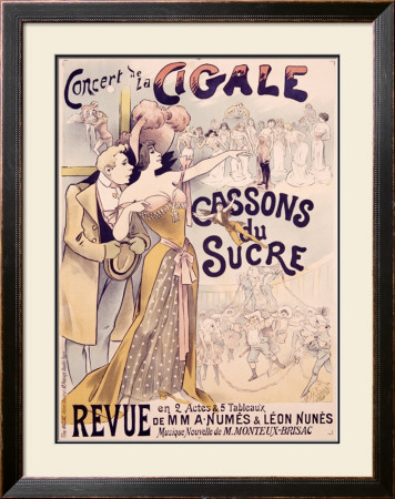 La Cigale by Alfred Choubrac Pricing Limited Edition Print image