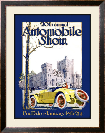 Automobile Show, Buffalo by Claybaugh Pricing Limited Edition Print image