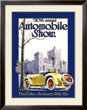 Automobile Show, Buffalo by Claybaugh Pricing Limited Edition Print image