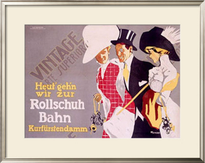 Rollschuh Bahn by Fritz Rumpf Pricing Limited Edition Print image