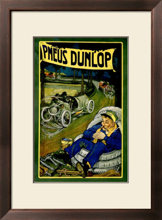 Pneus Dunlop by Georges Gaudy Pricing Limited Edition Print image