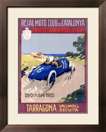 Reial Moto Club De Catalunya by A. Garcia Pricing Limited Edition Print image