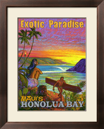 Exotic Paradise, Honolua Bay by Rick Sharp Pricing Limited Edition Print image
