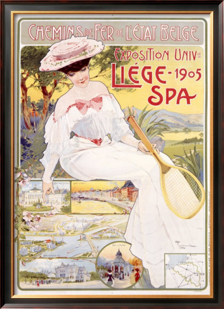 Expo Universelle Liege, 1905 by Fernand Toussaint Pricing Limited Edition Print image