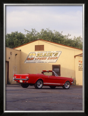 1965 Mustang Gt Convertible by David Newhardt Pricing Limited Edition Print image