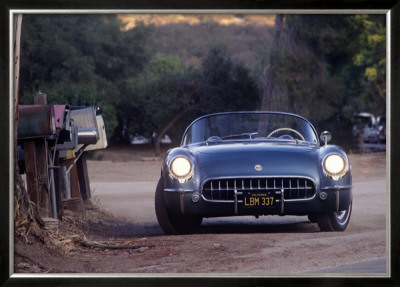 1954 Chevrolet Corvette by David Newhardt Pricing Limited Edition Print image