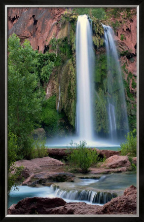 Havasupai Falls, Grand Canyon by Jon Cox Pricing Limited Edition Print image