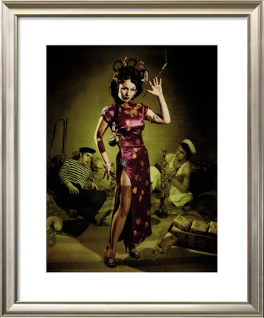 Opium Den Sailor Girl by Richie Fahey Pricing Limited Edition Print image