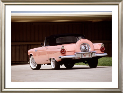 1956 Ford Thunderbird by David Newhardt Pricing Limited Edition Print image