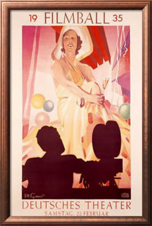 Filmball, C.1935 by Julius U. Engelhard Pricing Limited Edition Print image