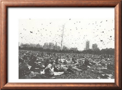 Peace Demonstration, Central Park, New York, C.1970 by Garry Winogrand Pricing Limited Edition Print image