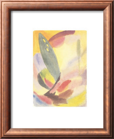 Variation: Lone Green Tree, C.1917-18 by A. Jawlensky Pricing Limited Edition Print image
