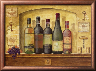 Wine Gathering I by G.P. Mepas Pricing Limited Edition Print image