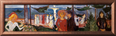 Dance On The Shore, 1904 by Edvard Munch Pricing Limited Edition Print image