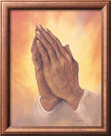 Praying Hands by Gail Rein Pricing Limited Edition Print image