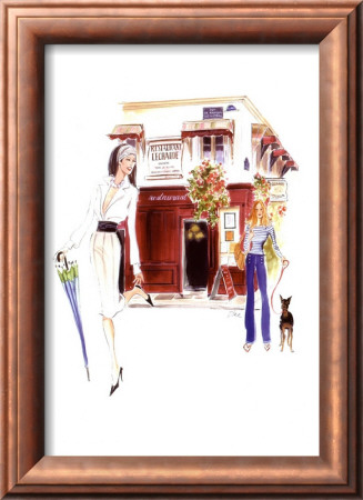 Restaurant Lechaude by Tina Pricing Limited Edition Print image