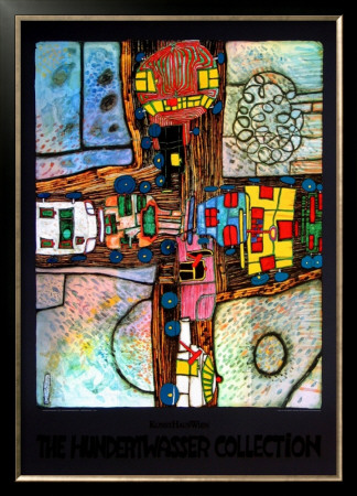 The Crossroad by Friedensreich Hundertwasser Pricing Limited Edition Print image
