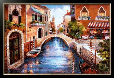Streets Of Venice Iii by James Lee Pricing Limited Edition Print image