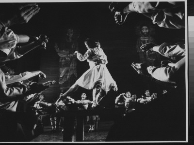 Dancers William Glassman And Erin Martin In Igor Stravinsky's Les Noces, New York State Theater by Gjon Mili Pricing Limited Edition Print image