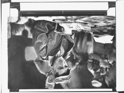 In Dazed Disbelief As He Is Processed During Korean War Prisoner Exchange At Freedom Village by Michael Rougier Pricing Limited Edition Print image