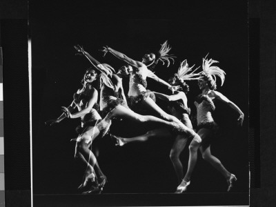 Actress/Dancer Betty Bruce Doing A Routine From Broadway Show High Kickers by Gjon Mili Pricing Limited Edition Print image