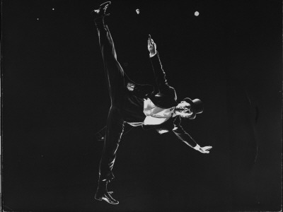 Dancer Ray Bolger Doing A Tap Dance Routine by Gjon Mili Pricing Limited Edition Print image