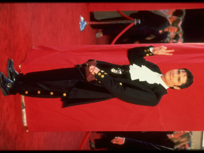Corey Feldman Outside At Oscar Awards by Albert Ferreira Pricing Limited Edition Print image